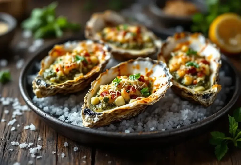 Cinq minutes sous le gril et vos huîtres deviennent des bouchées gratinées ultra gourmandes à partager pour des apéros de fête