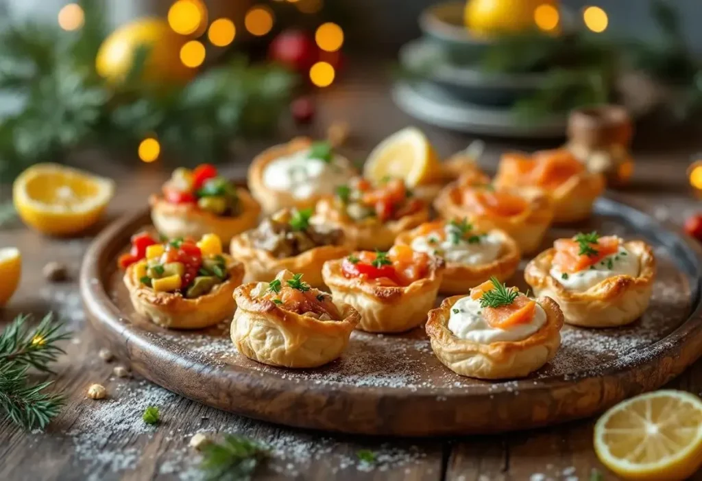 Feuilletés de fête pour Noël : une pâte, trois garnitures et zéro stress pour un apéritif croustillant, chic et ultra gourmand
