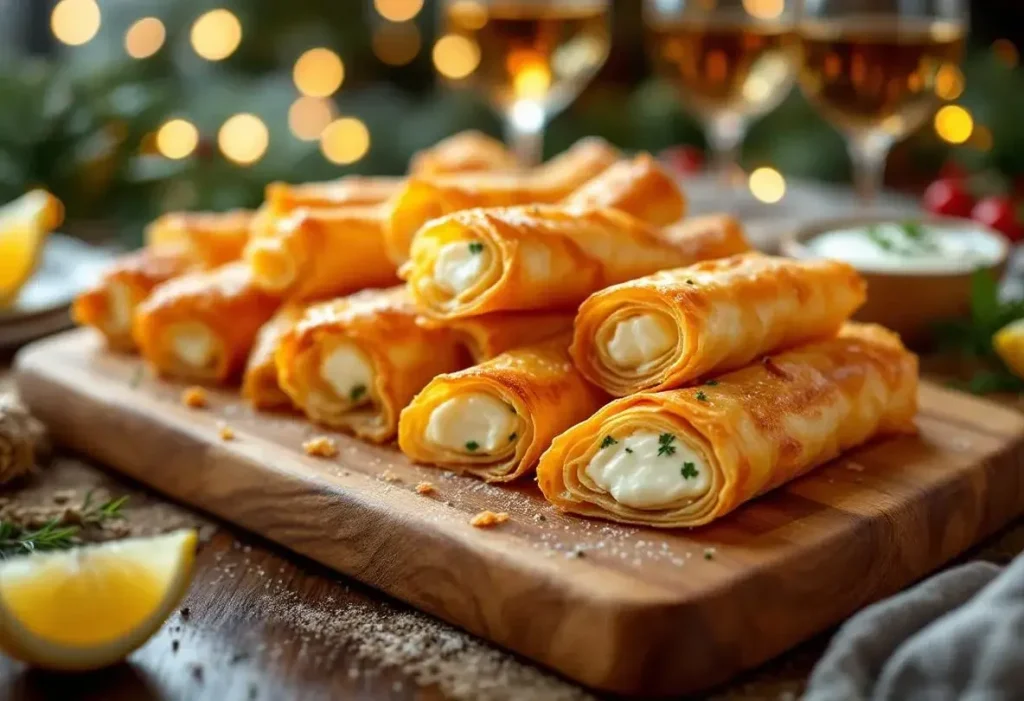 « J’ai trouvé LA recette d’apéro des fêtes » : mes roulés croustillants à la pâte filo font un carton (prêts en 15 min)