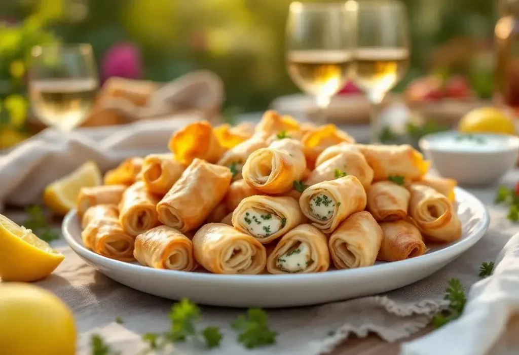 « J’ai trouvé LA recette d’apéro » : mes roulés ultra croustillants à la pâte filo font un carton (prêts en 15 min)