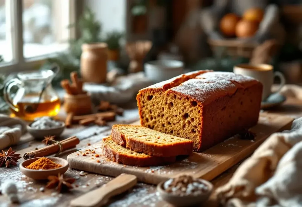 « Les parfums de l’hiver maison » : le pain d’épices ultra moelleux (sans robot, sans beurre) à préparer en un clin d’œil pour des goûters encore plus doux et réconfortants