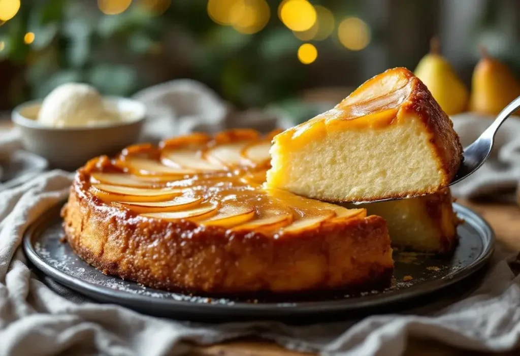 Fondant aux poires, cœur coulant et croûte dorée : un dessert élégant tout en douceur