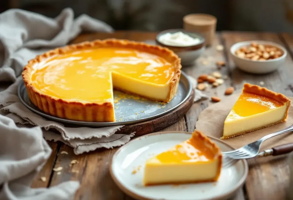 Plus rapide qu’un flan et aussi bon qu’en boulangerie : ma tarte fondante express, délicieusement moelleuse