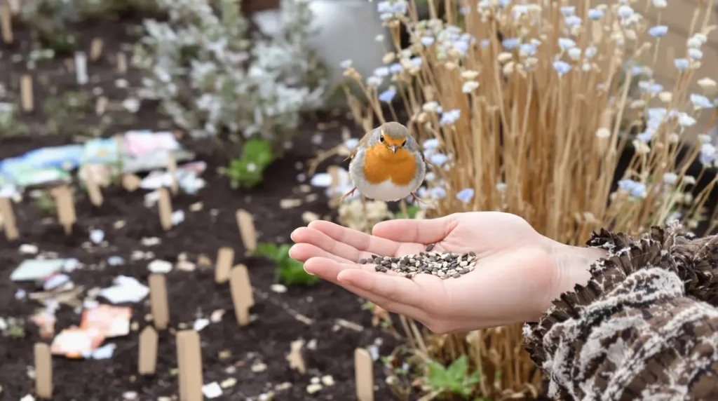 Ces fleurs à semer dès maintenant attireront les oiseaux dans votre jardin, mais peu y pensent