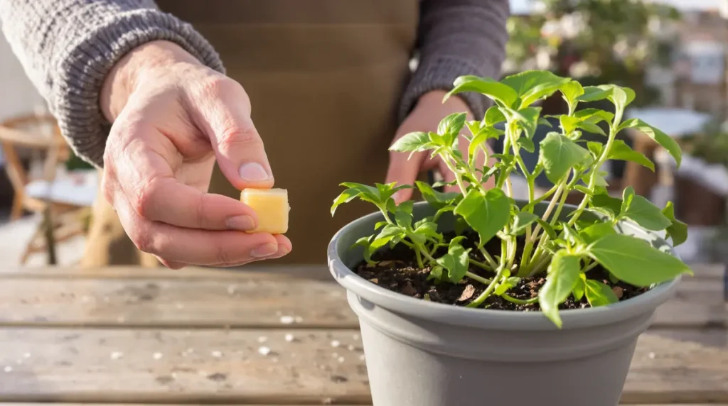 Cette plante remplace les cubes de bouillon en cuisine et s'installe en pot à cette période précise
